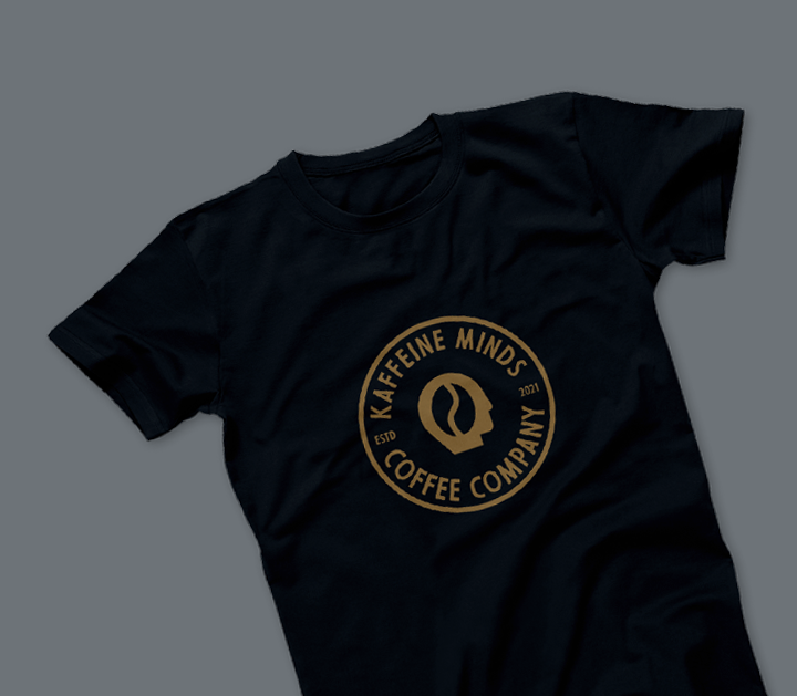 kaffeine minds t-shirt